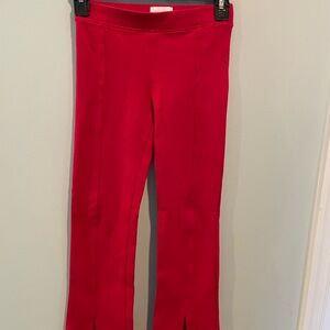 The Children's Place Red Ponte Flair Leggings Stretchy Pull-On Bottoms